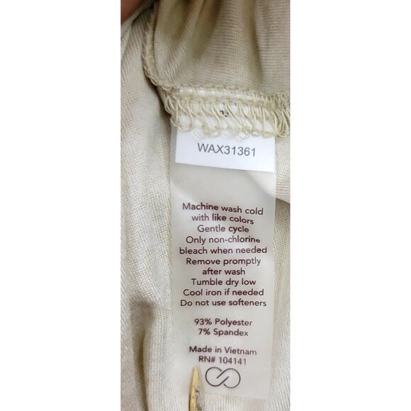 Calia Womens XS Lustralux Turtleneck Cloud Cover Heather Long Sleeve Peachy Soft - Picture 6 of 9